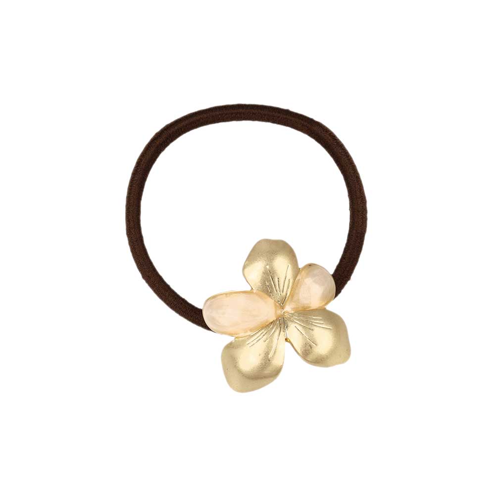 Five Petal Flower Hair Tie