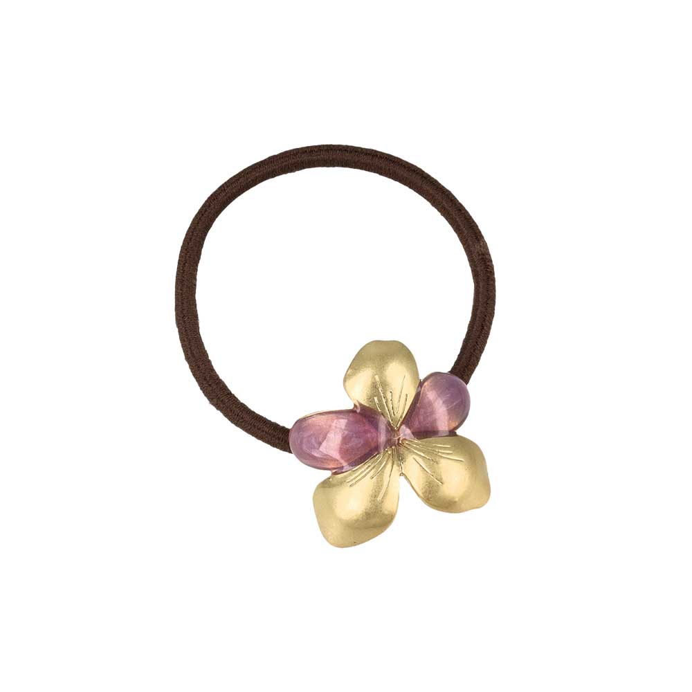 Five Petal Flower Hair Tie