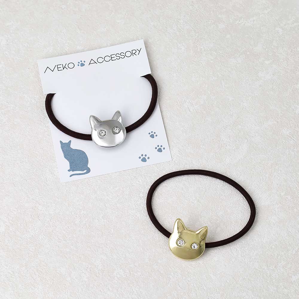 Sparkling Eye Cat Hair Tie - osewaya