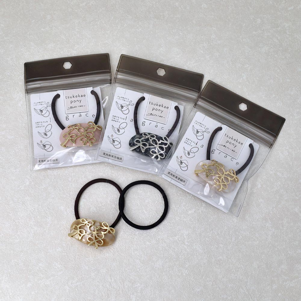 Multi Bow Oval Hair Tie