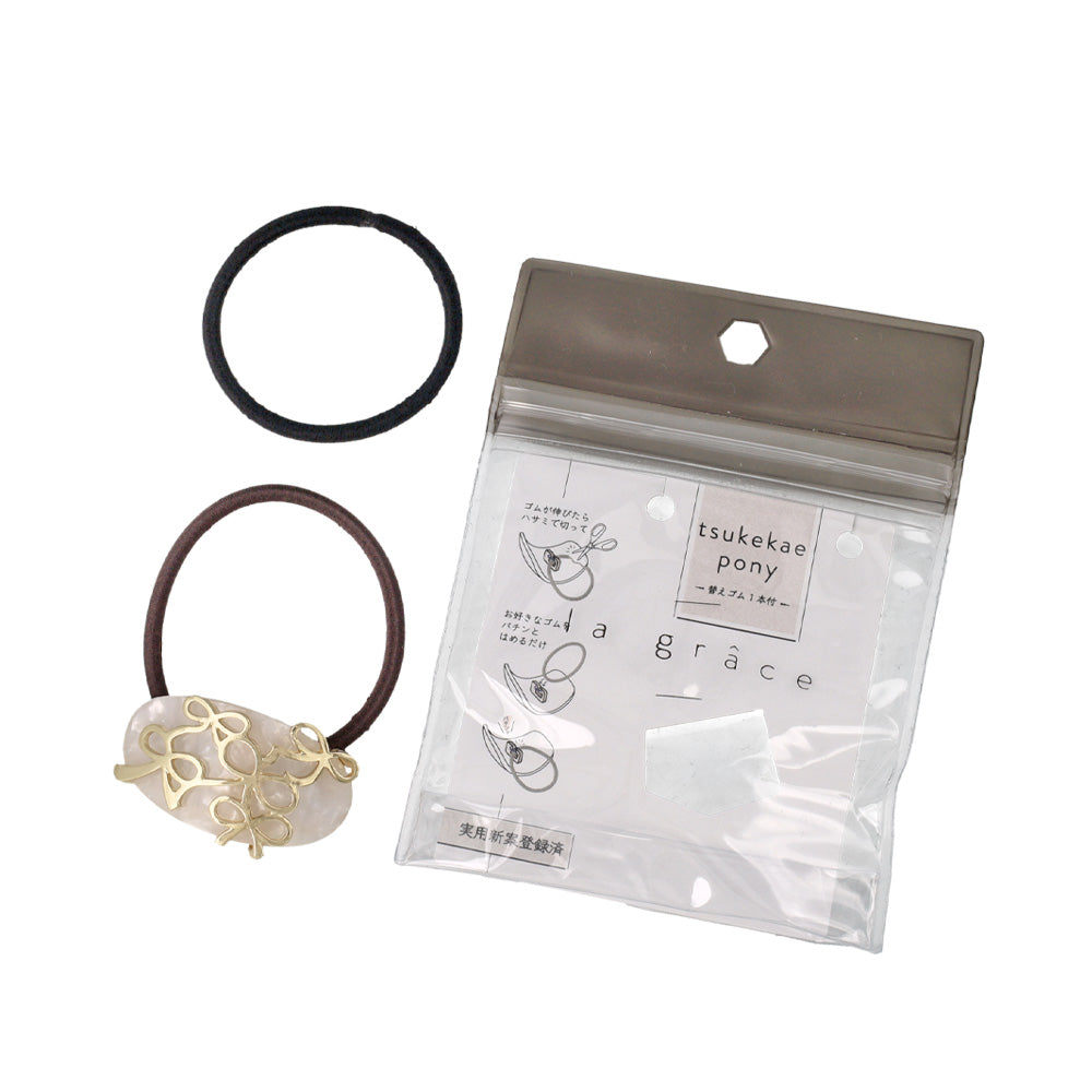 Multi Bow Oval Hair Tie