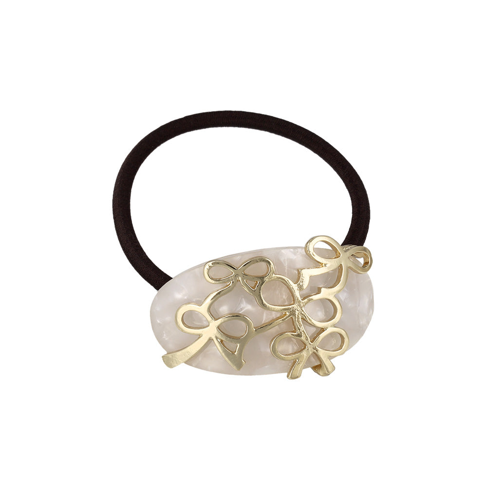 Multi Bow Oval Hair Tie