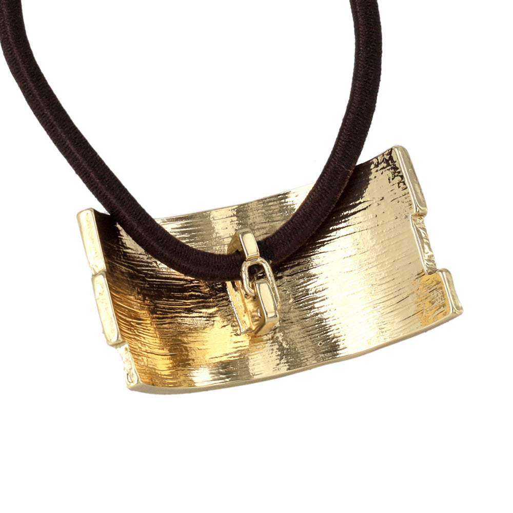 Muted Rectangle Hair Tie