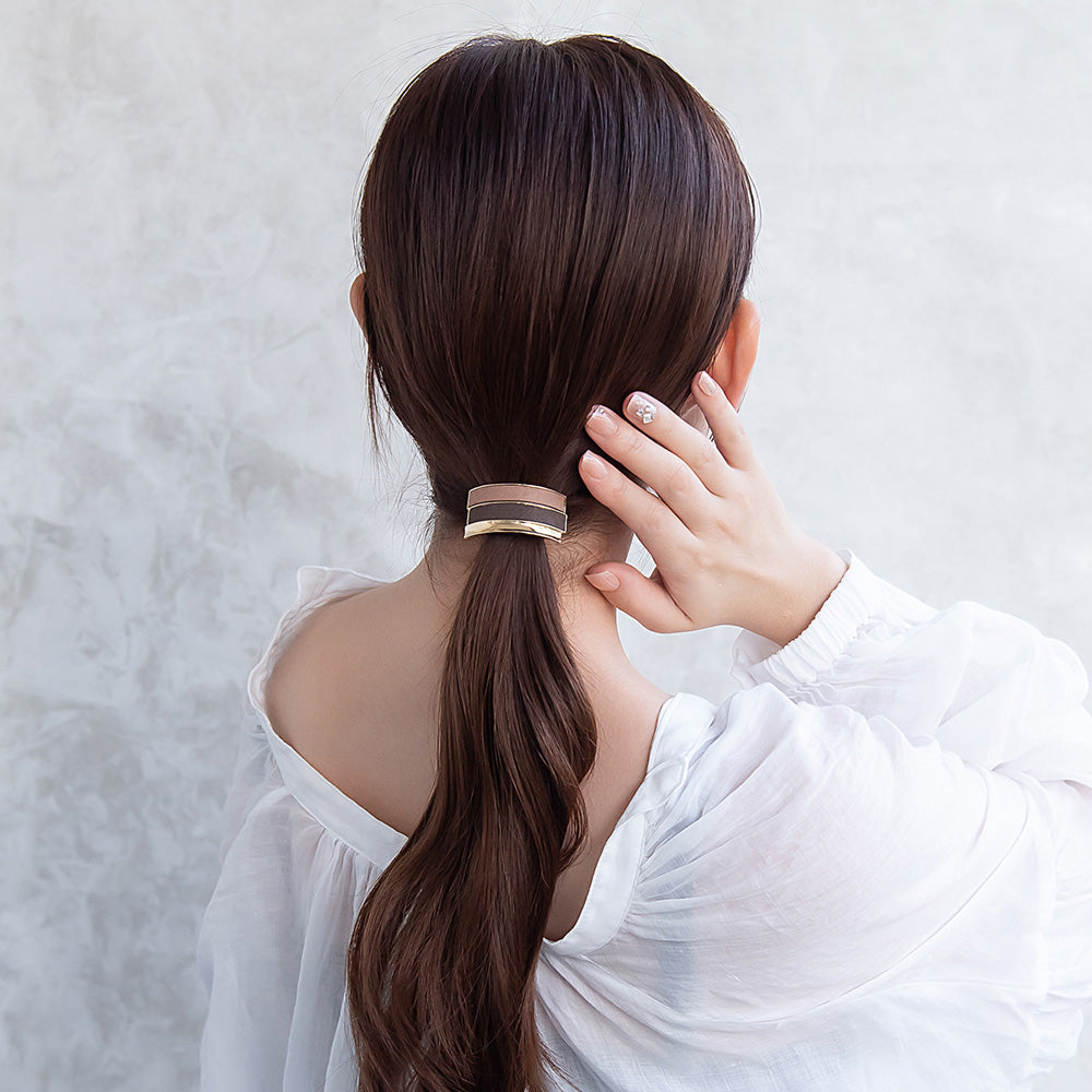 Muted Rectangle Hair Tie