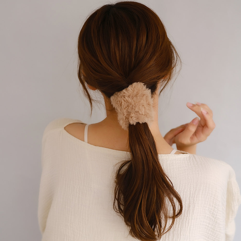 Long Fluffy Flexible Ribbon