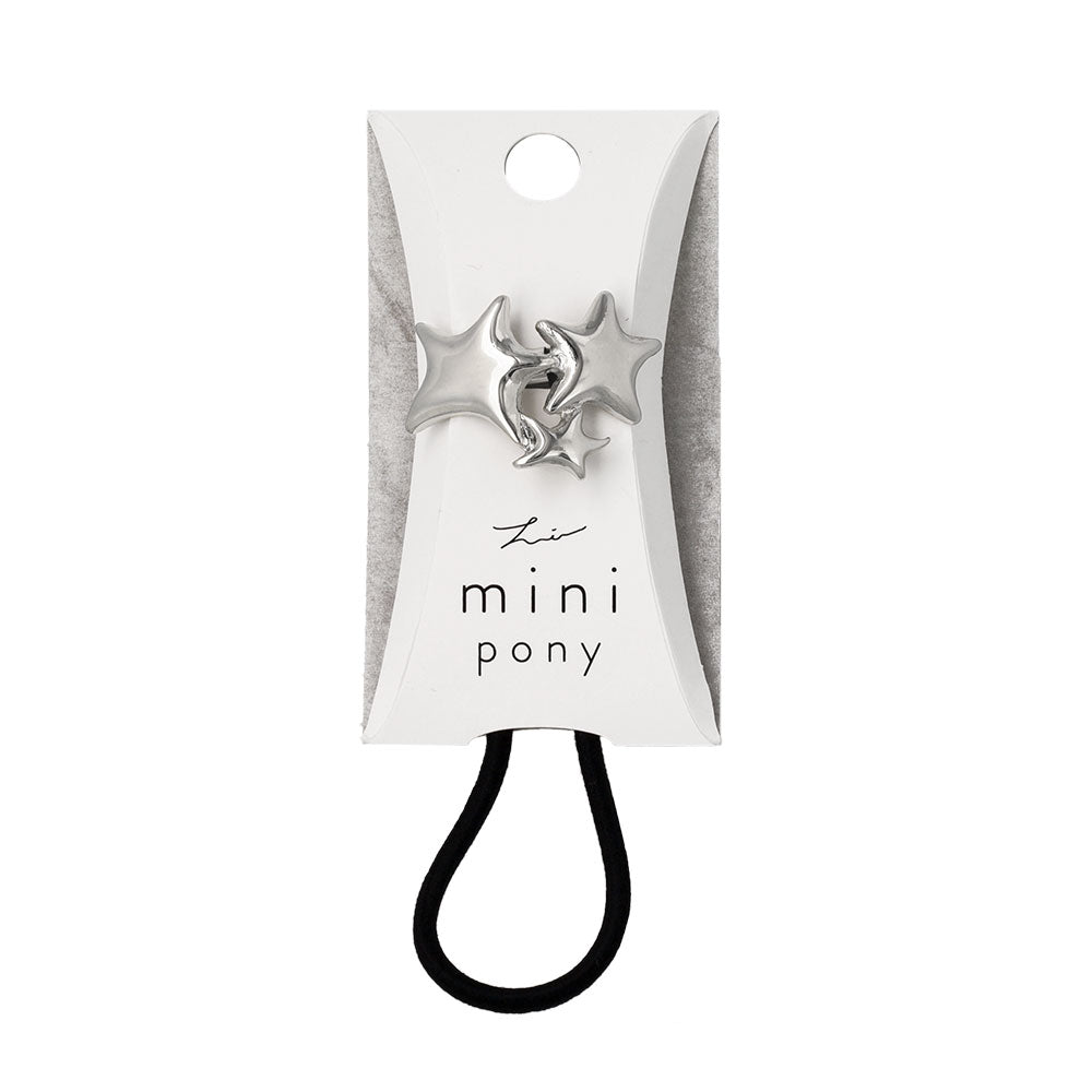 Triple Star Ponytail Holder