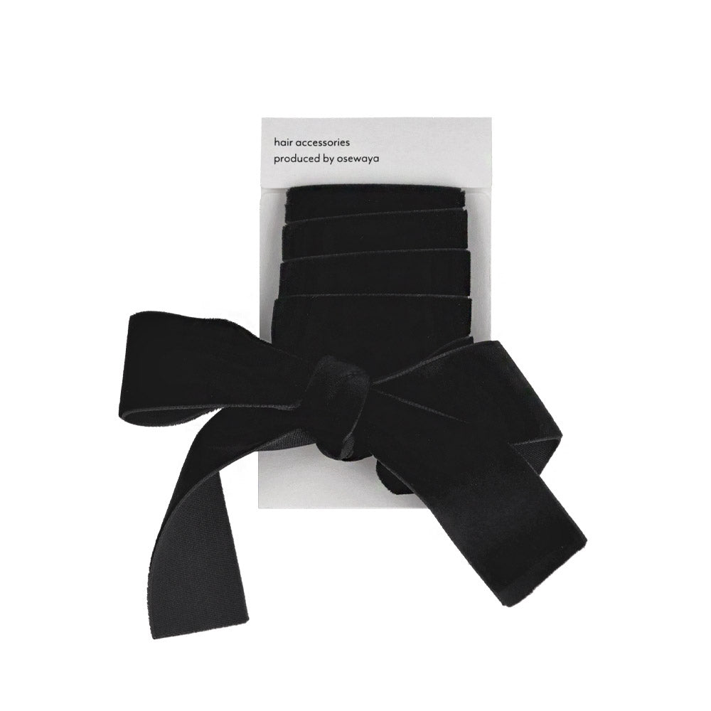 Black Velvet Wide Ribbon