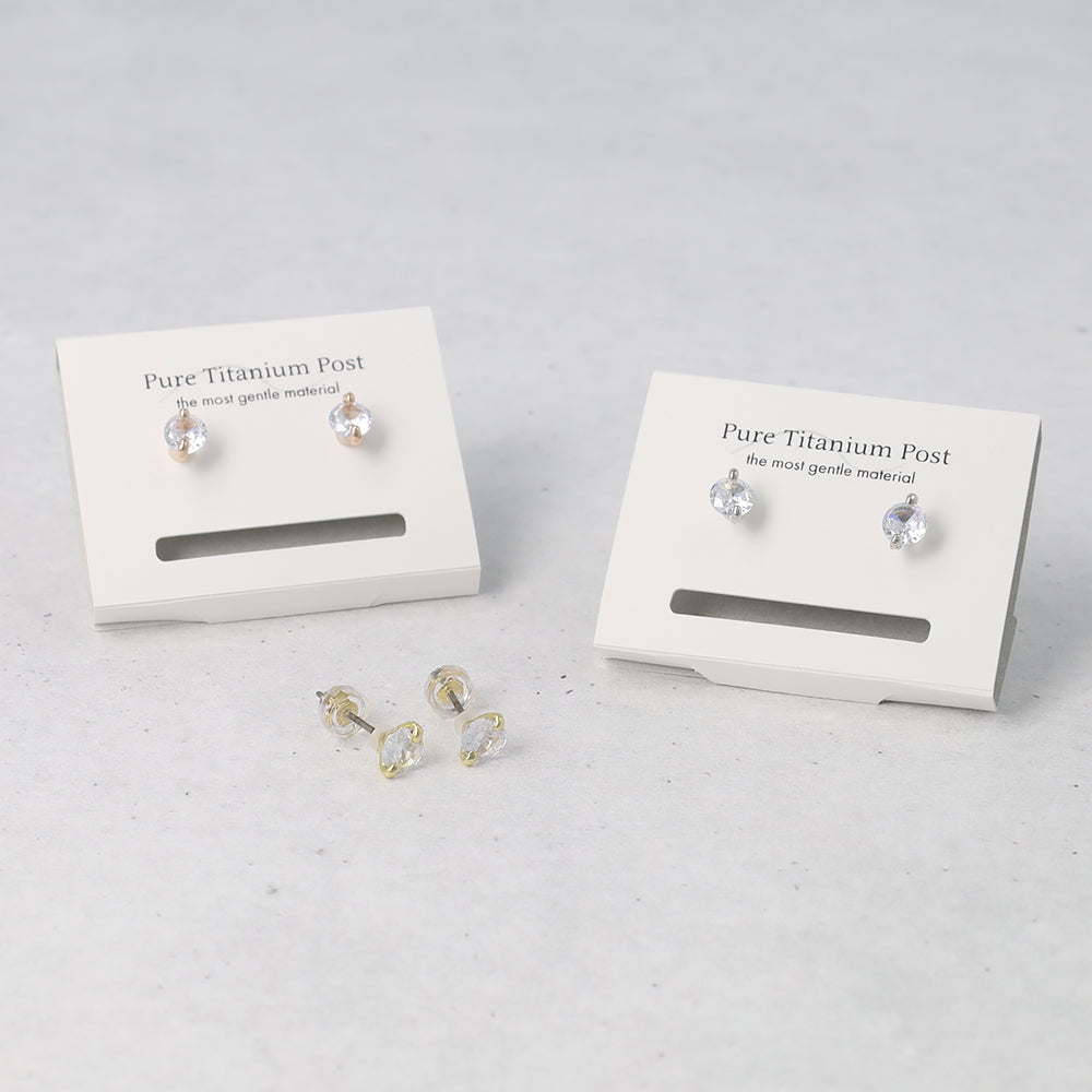アクセサリー J POCA & C VISTA 15000 SJX W】LAB-GROWN DIAMOND (SYNTHETIC DIAMOND) MINI HOOP