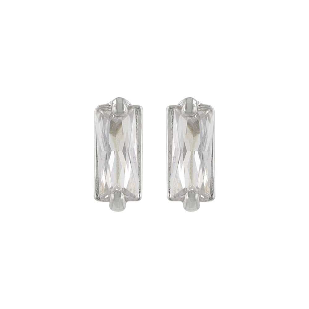 アクセサリー J POCA & C VISTA 15000 SJX W】LAB-GROWN DIAMOND (SYNTHETIC DIAMOND) MINI HOOP