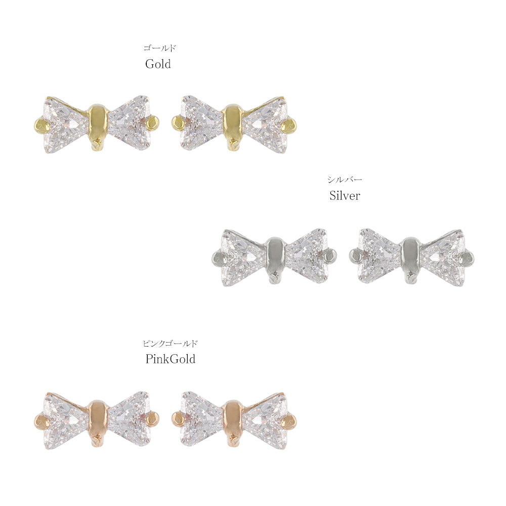 Bow CZ Titanium Studs