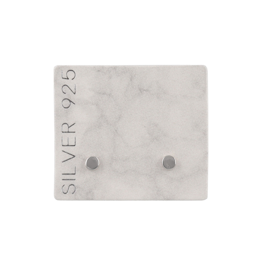 925 Silver Tiny Dot Studs