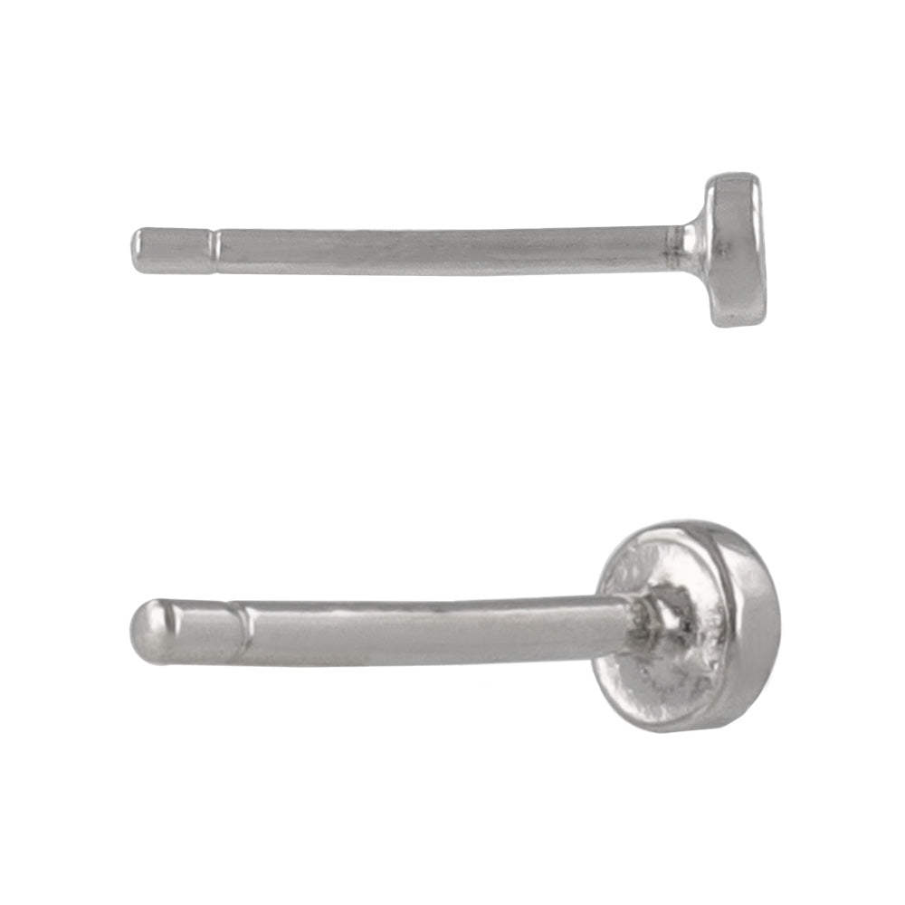 925 Silver Tiny Dot Studs