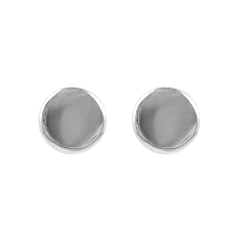 925 Silver Tiny Dot Studs