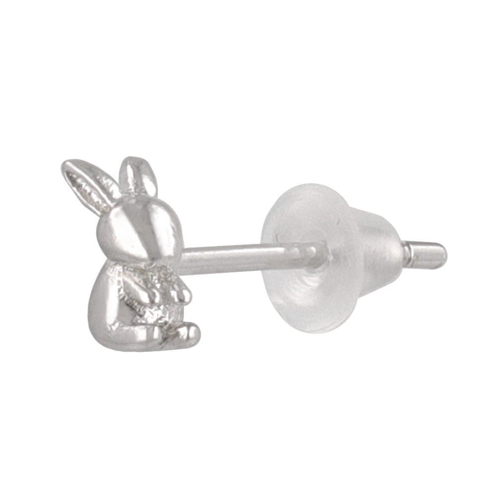925 Silver Mini Rabbit Studs