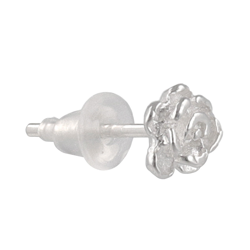 925 Silver Mini Rose Studs