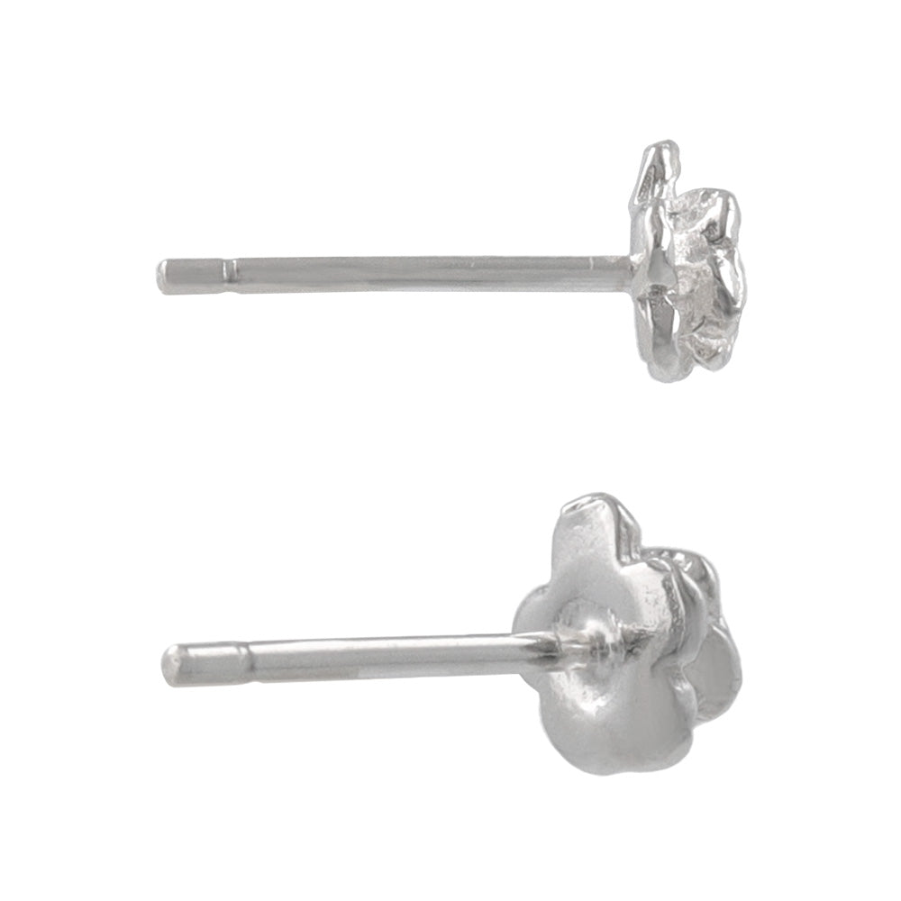925 Silver Mini Rose Studs