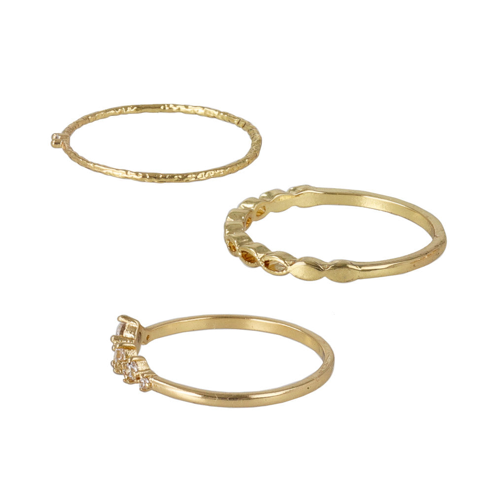 Glamorous Ring Stack Set