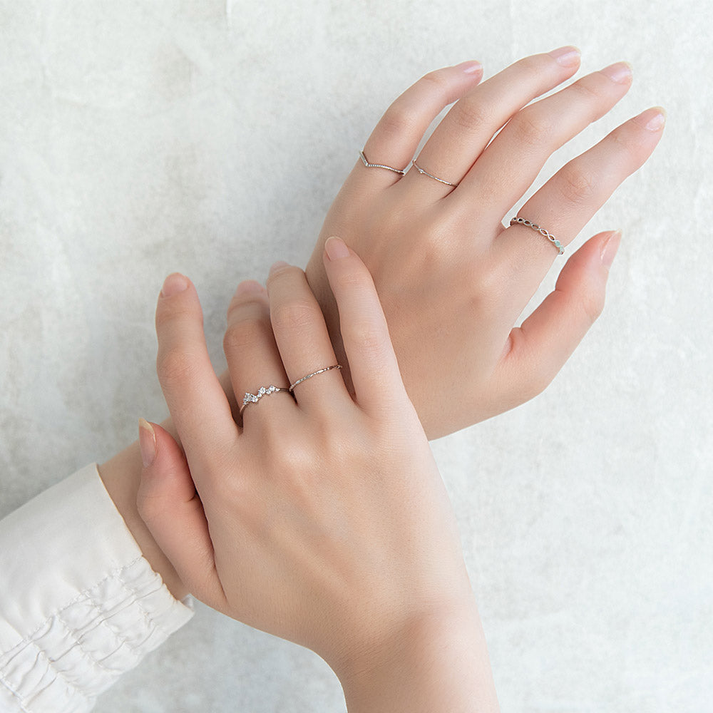 Glamorous Ring Stack Set