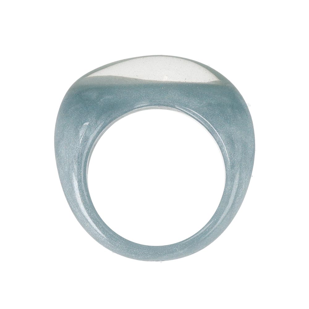 Molten Organic Band Ring