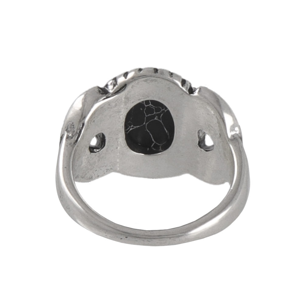 Oval Turquoise Concho Ring