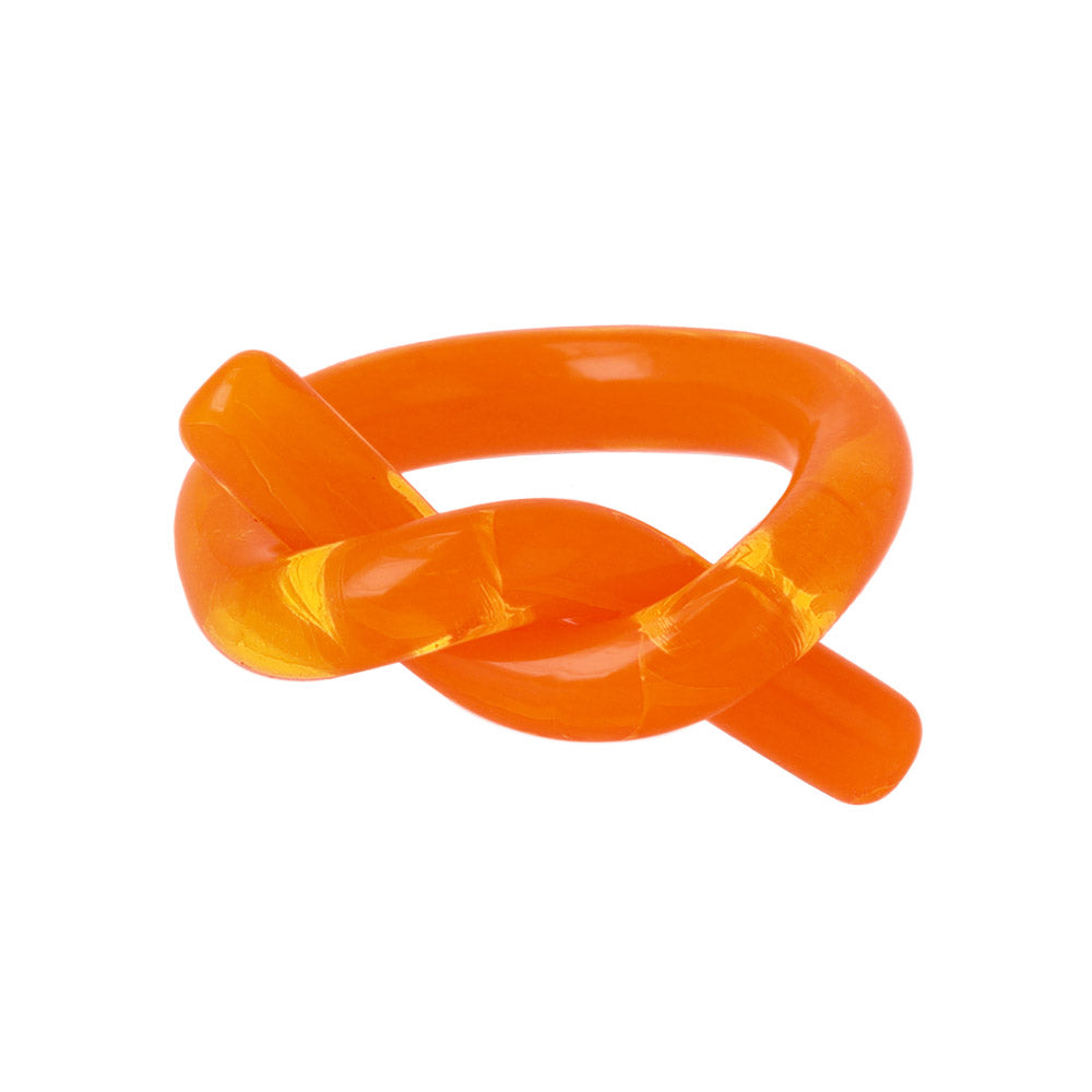Transparent Acrylic Loop Ring