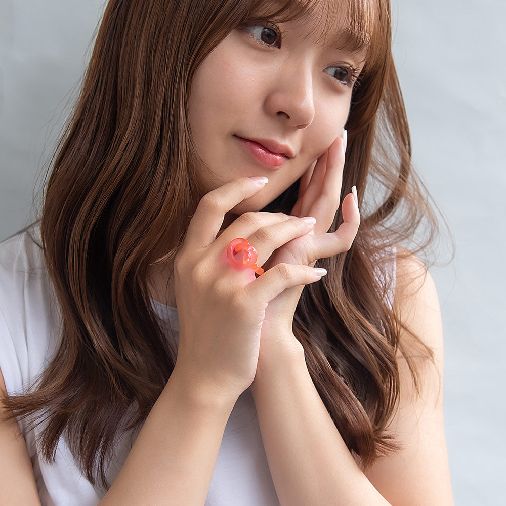 Transparent Acrylic Knot Ring