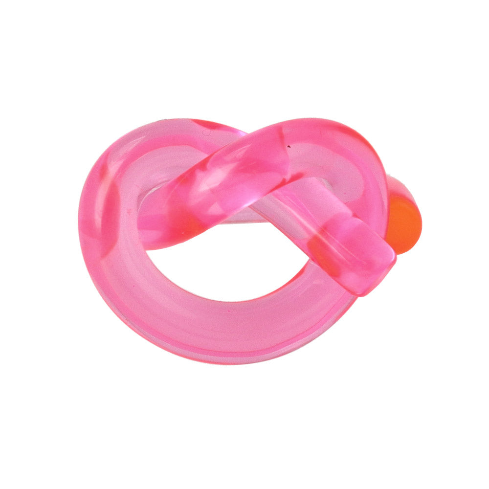 Transparent Acrylic Knot Ring