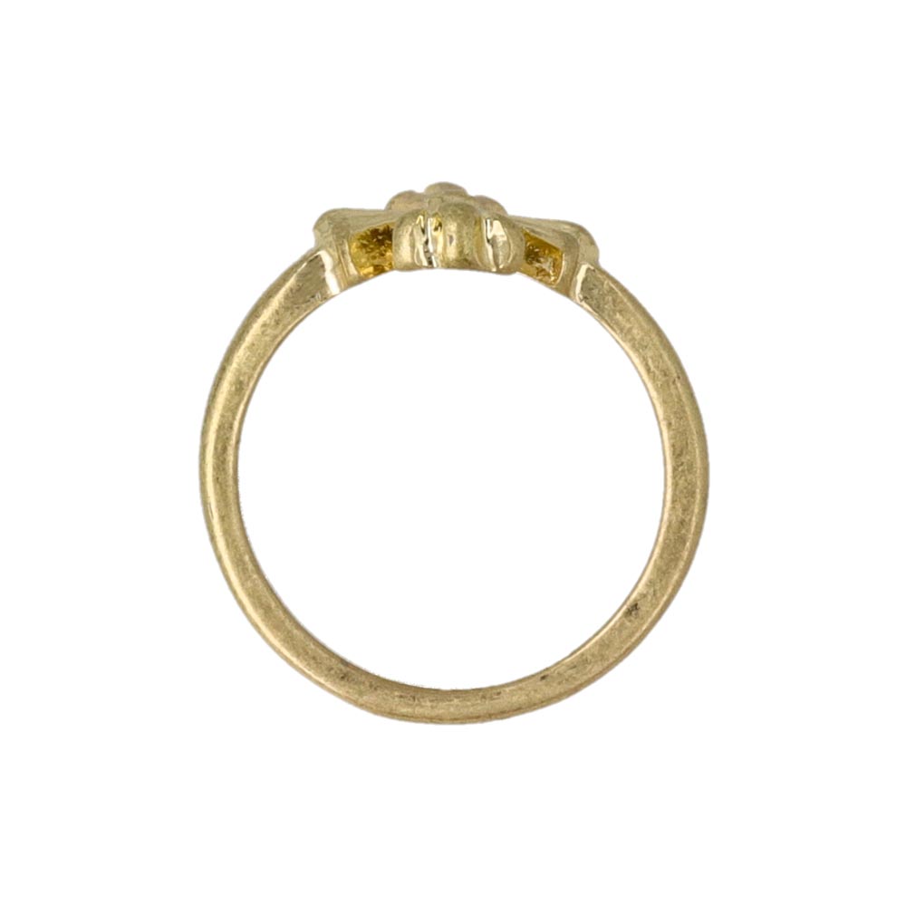 Awesome Sculptural Cross Ring