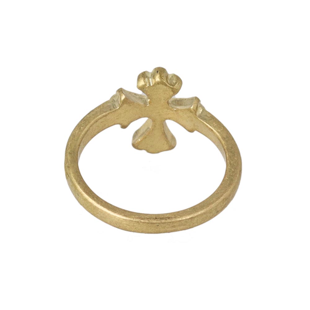 Awesome Sculptural Cross Ring