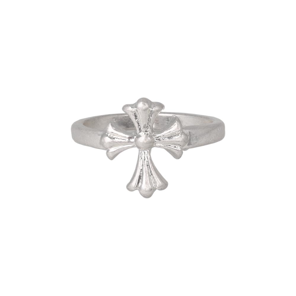 Awesome Sculptural Cross Ring