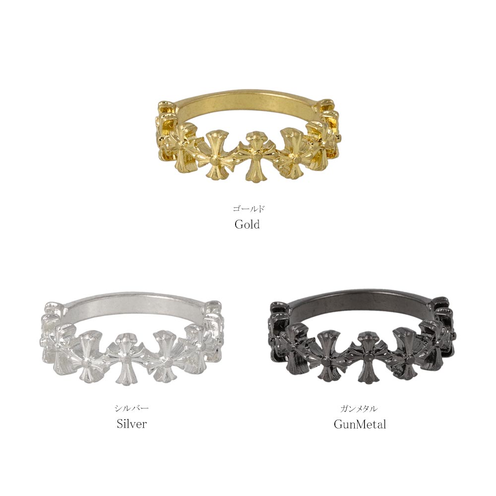 Awesome Linked Cross Ring