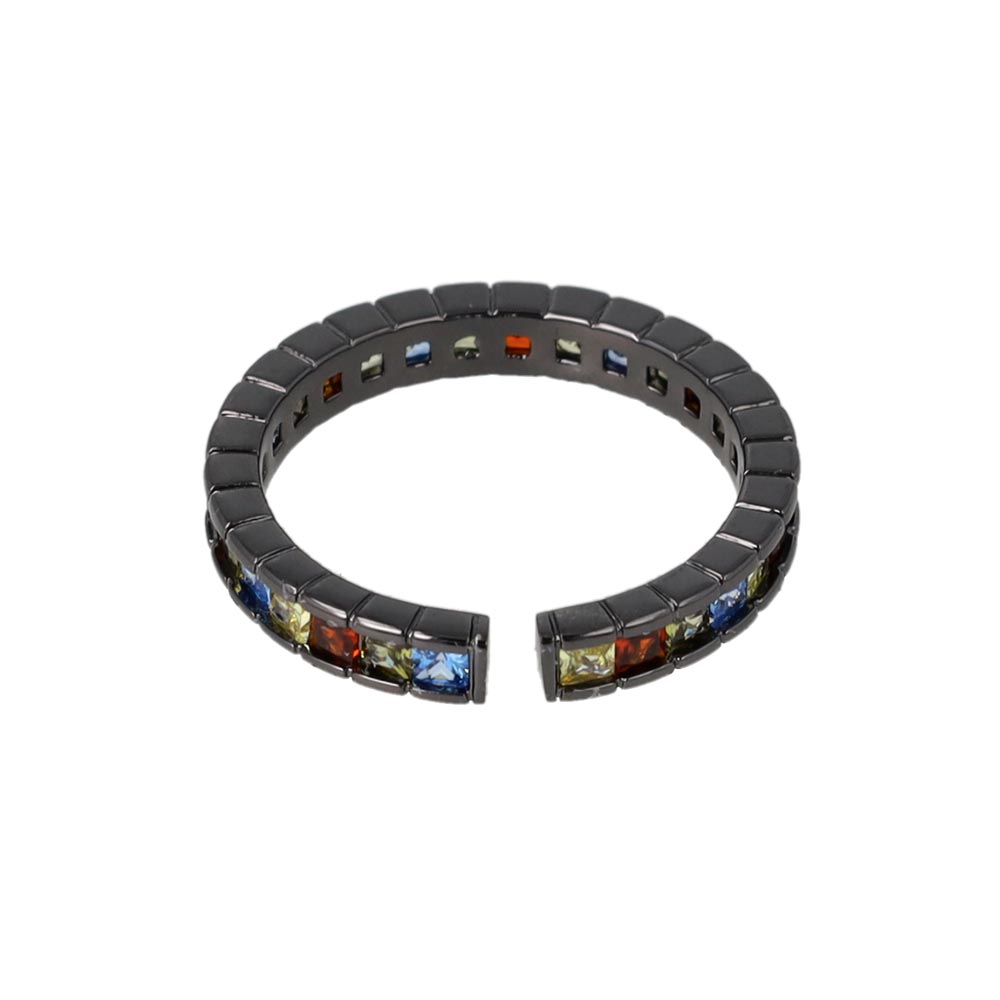 Multi Stone Pave Ring