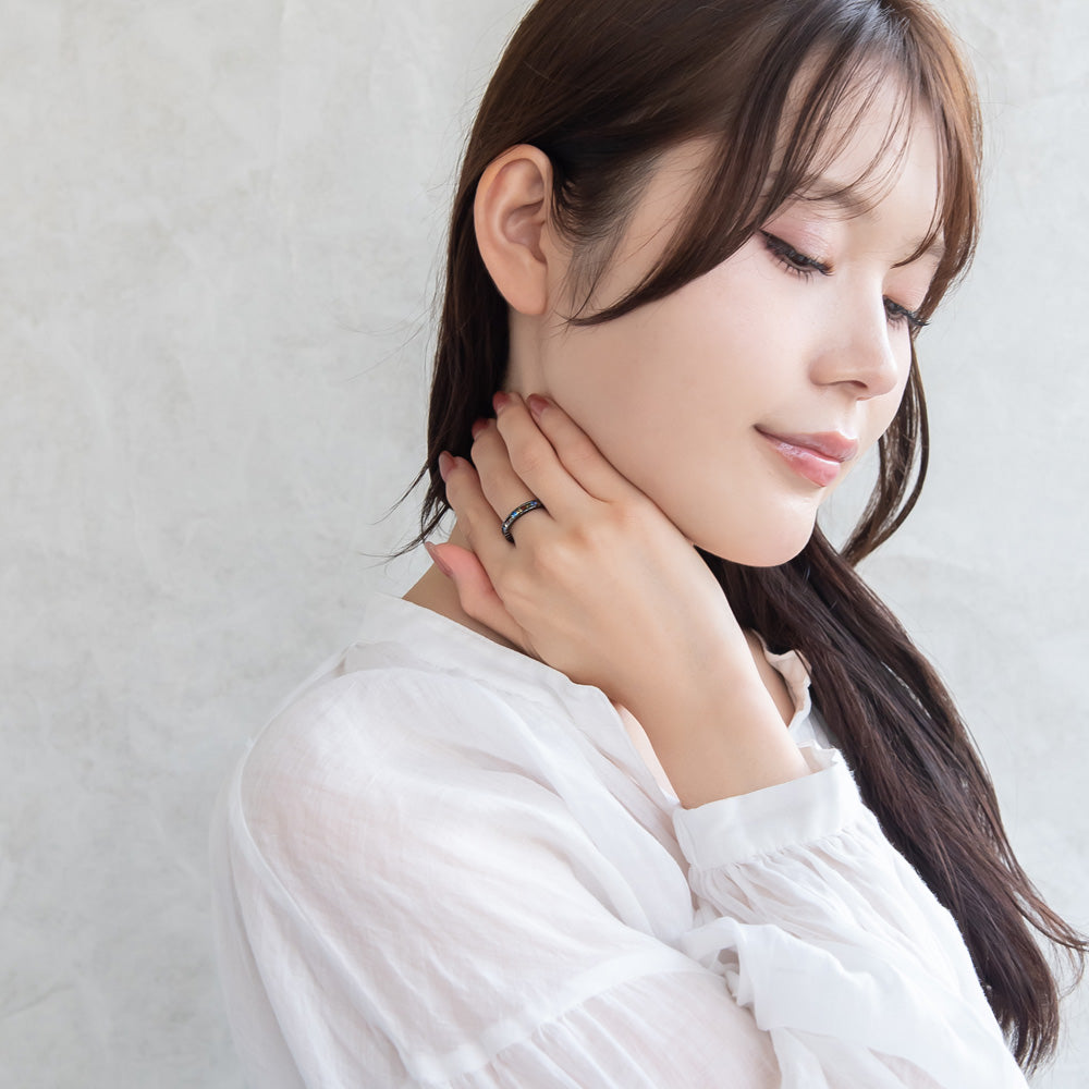 Multi Stone Pave Ring