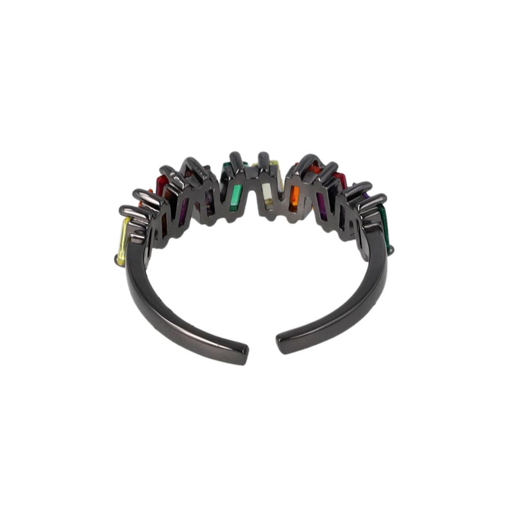 Multi Stone Cluster Ring