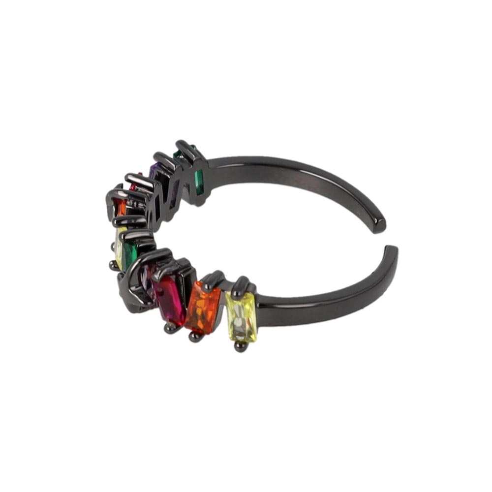 Multi Stone Cluster Ring