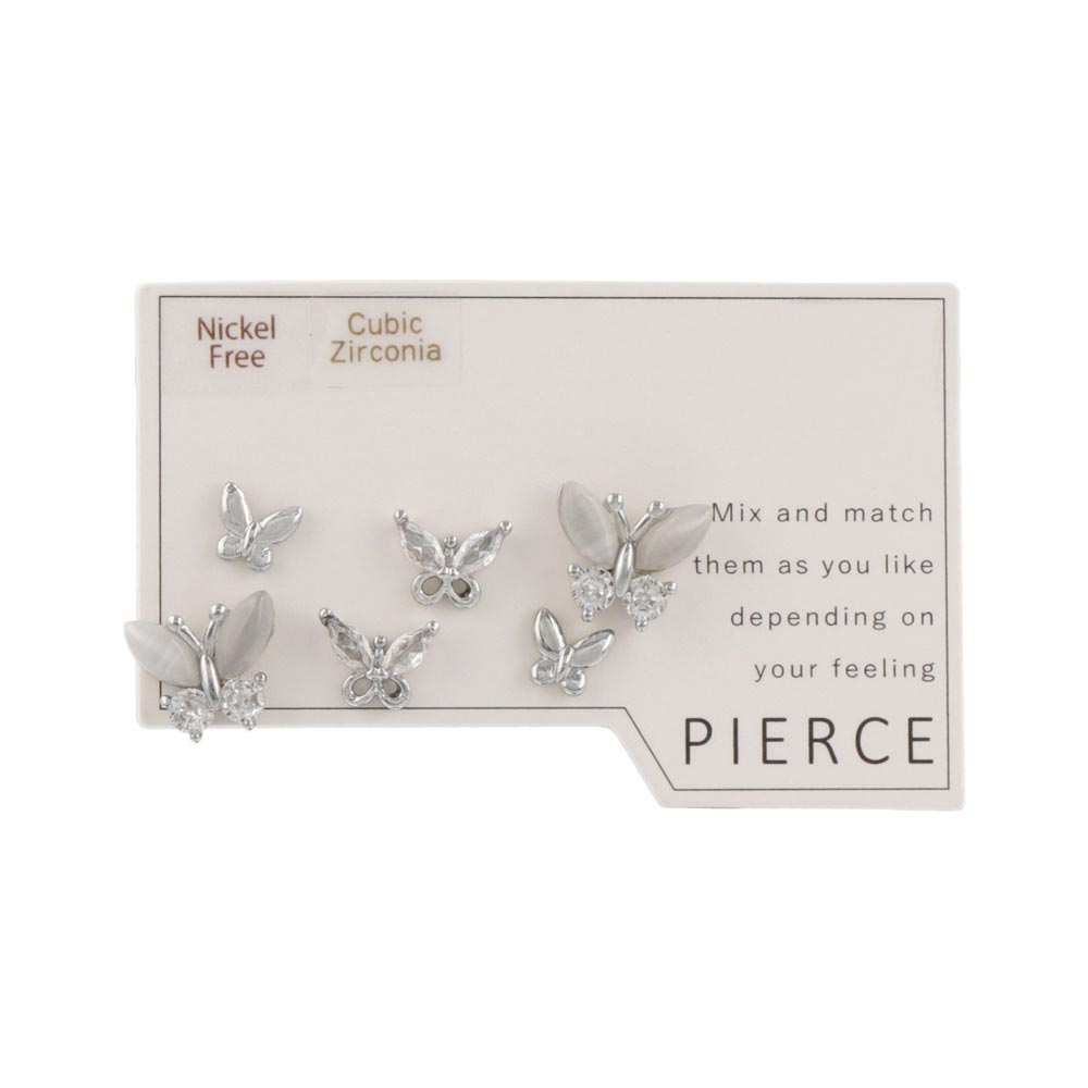 Mixed Butterfly Stud Pack