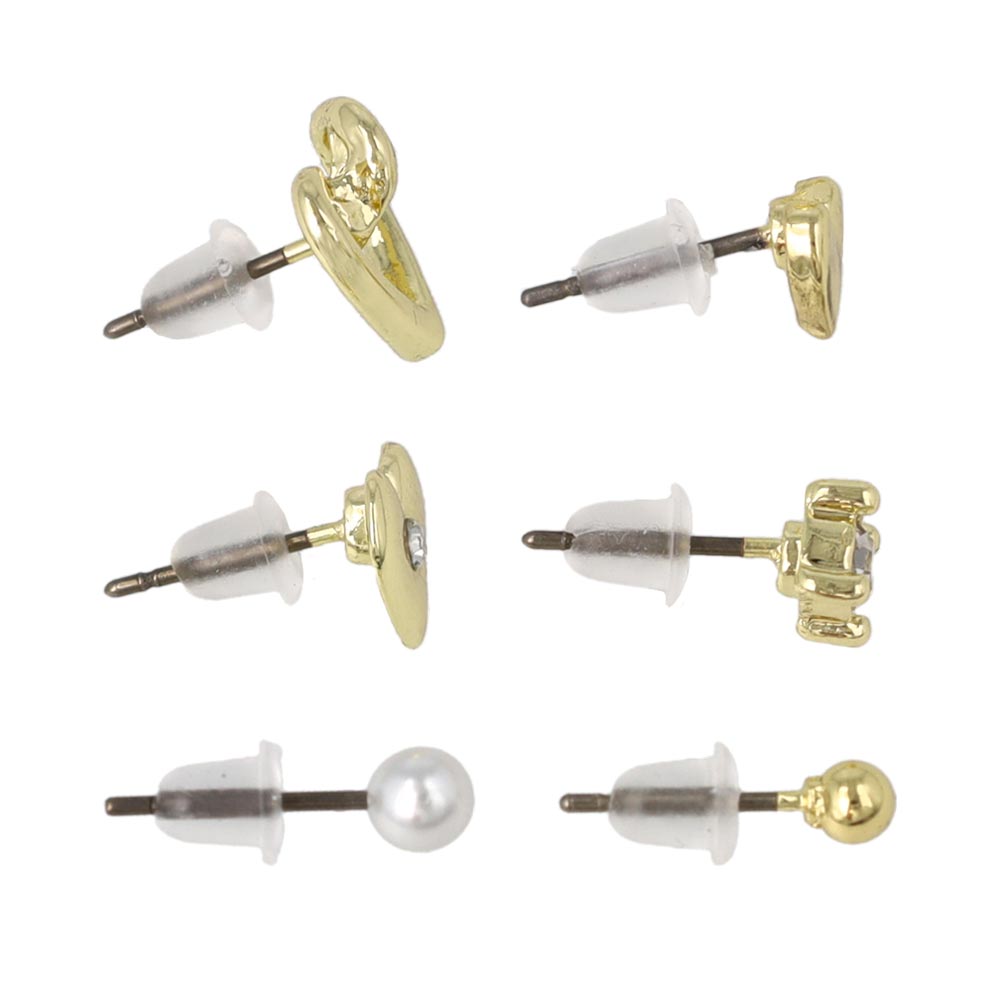 Mixed Heart Stud Pack