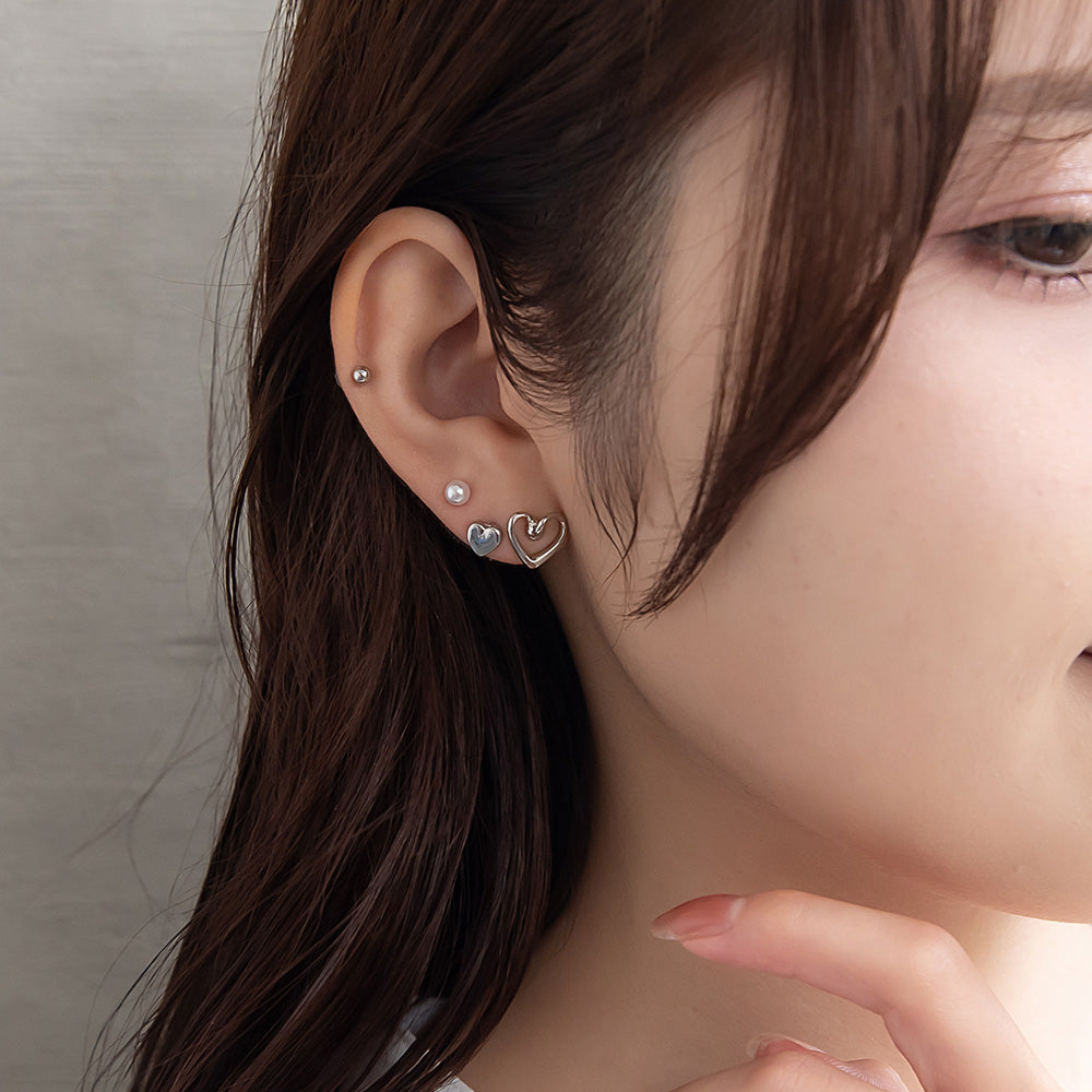 Mixed Heart Stud Pack