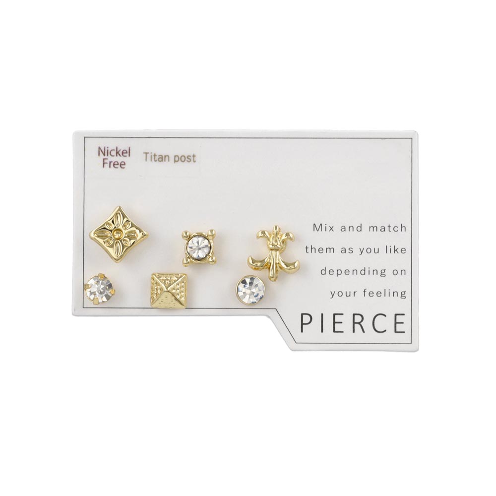 Mixed Stud Earring Pack