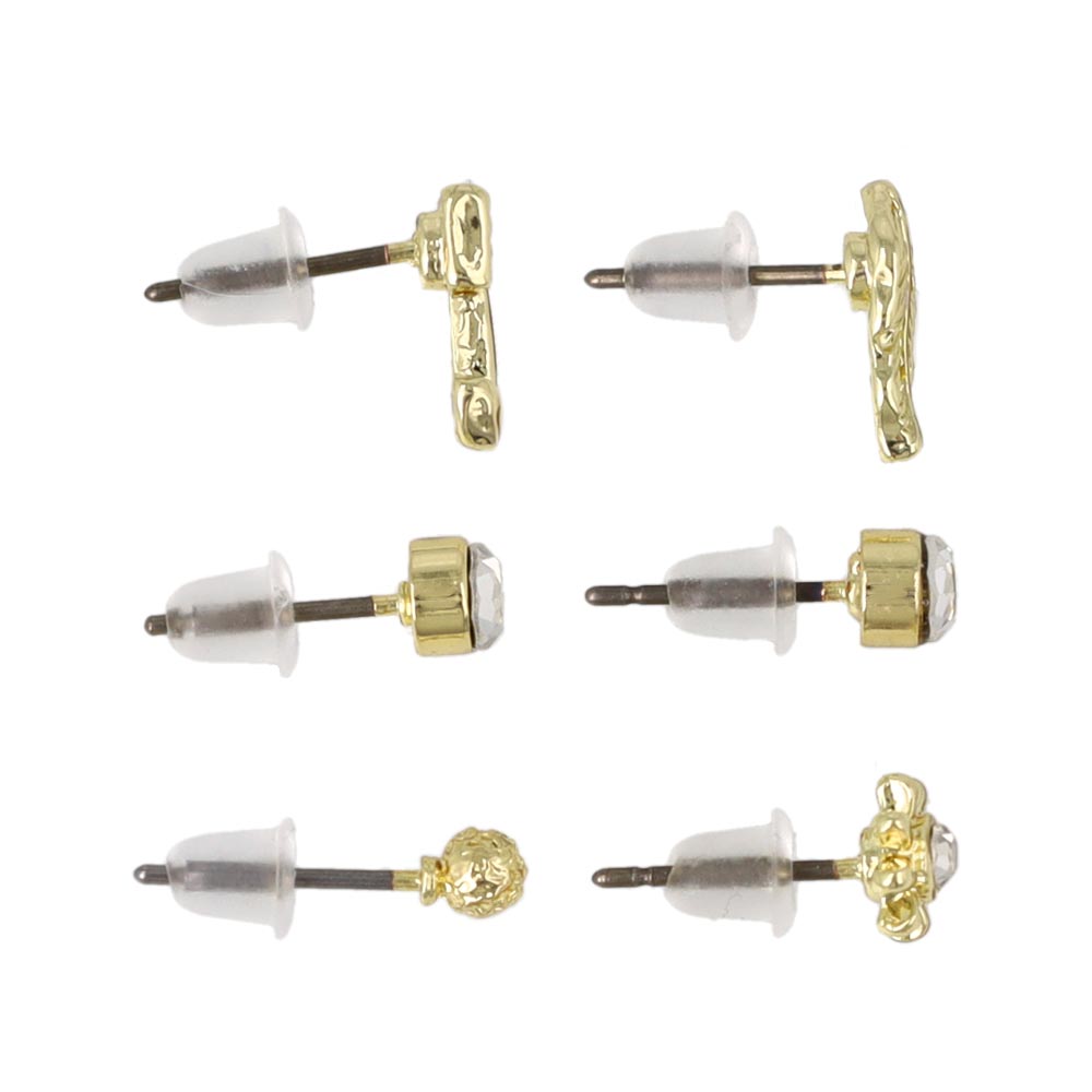 Mixed Stud Earring Set