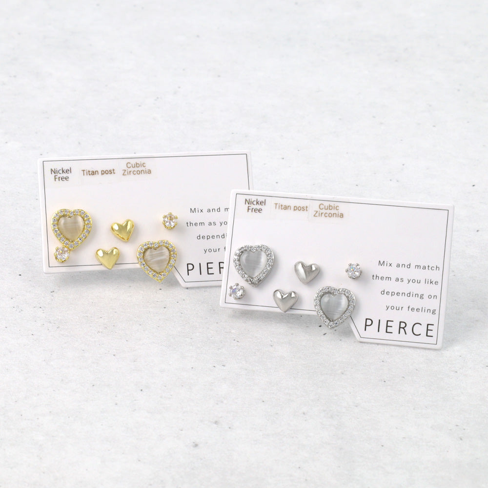 Heart Mix and Match Stud Pack
