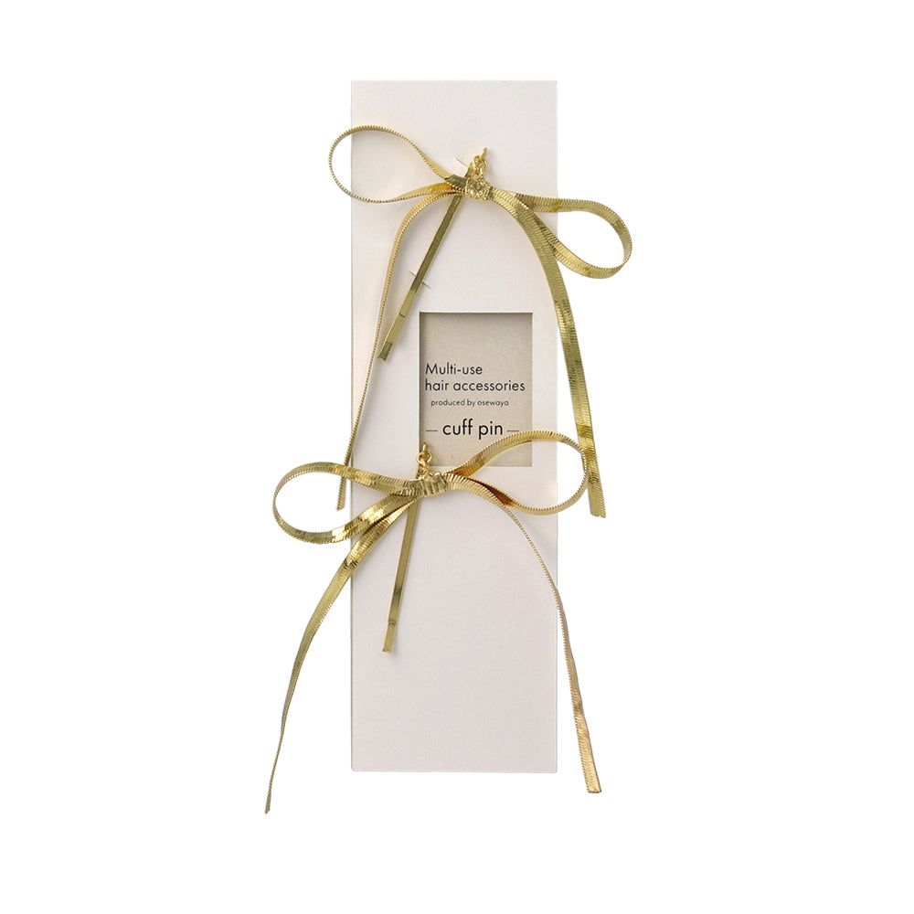 Skinny Metal Bow Hairpin Set