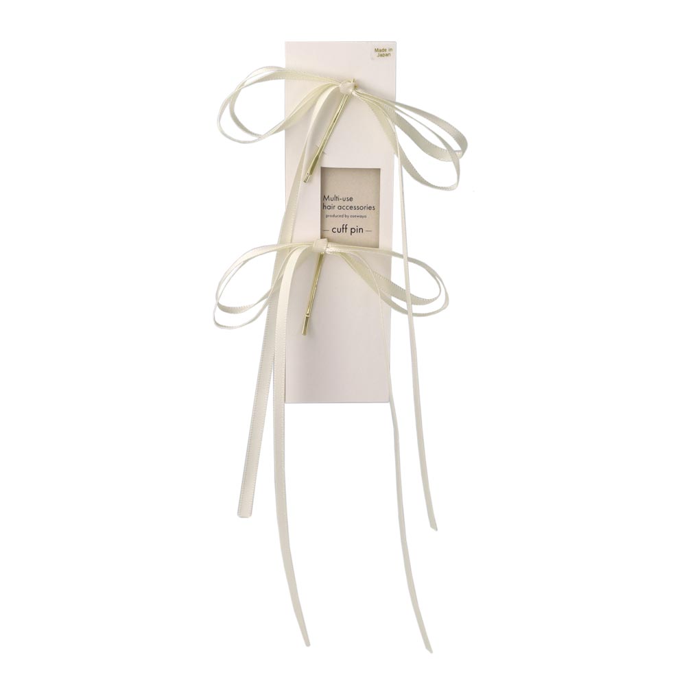 Skinny Satin Bow Hairpin Set