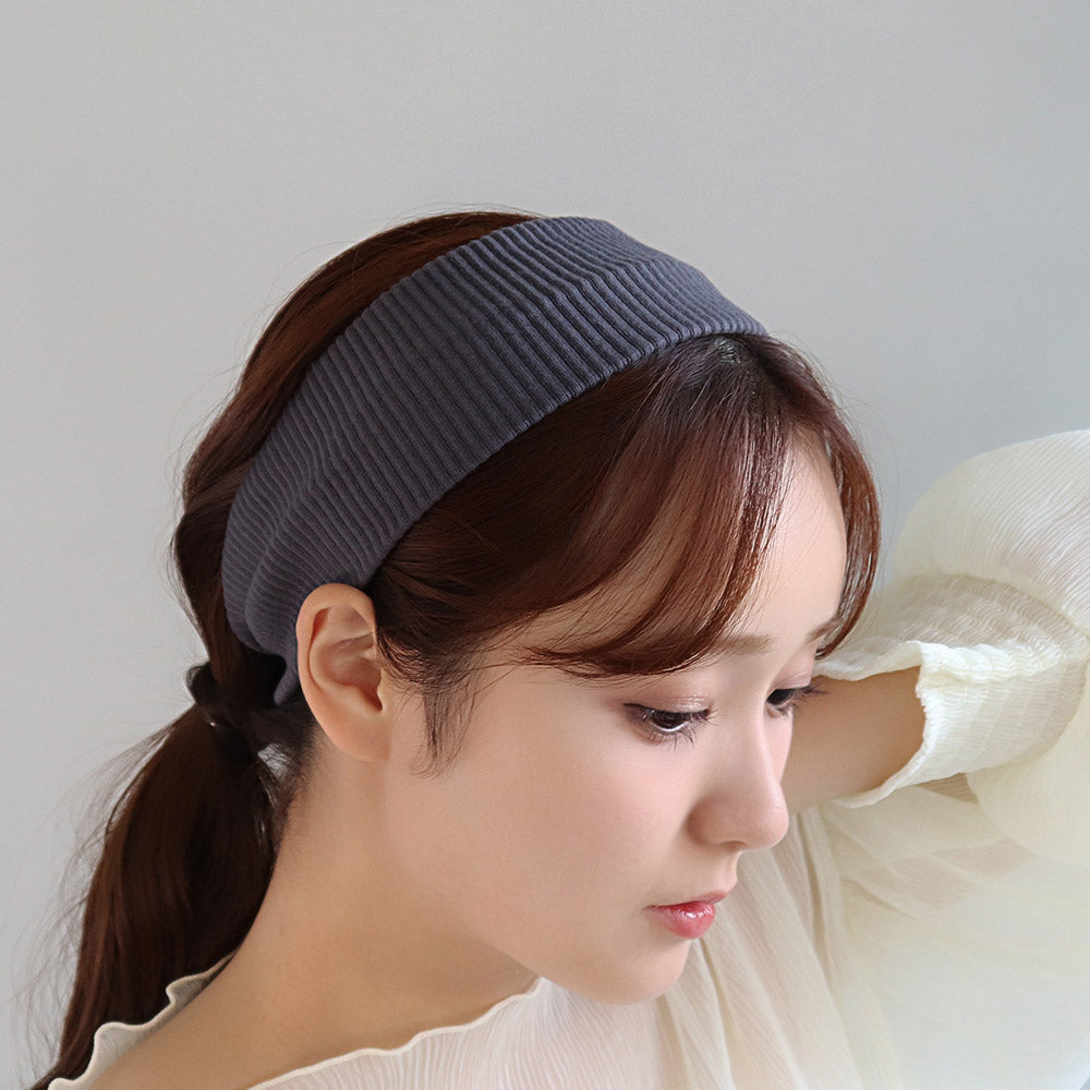 Ribbed Muted Soft Headband