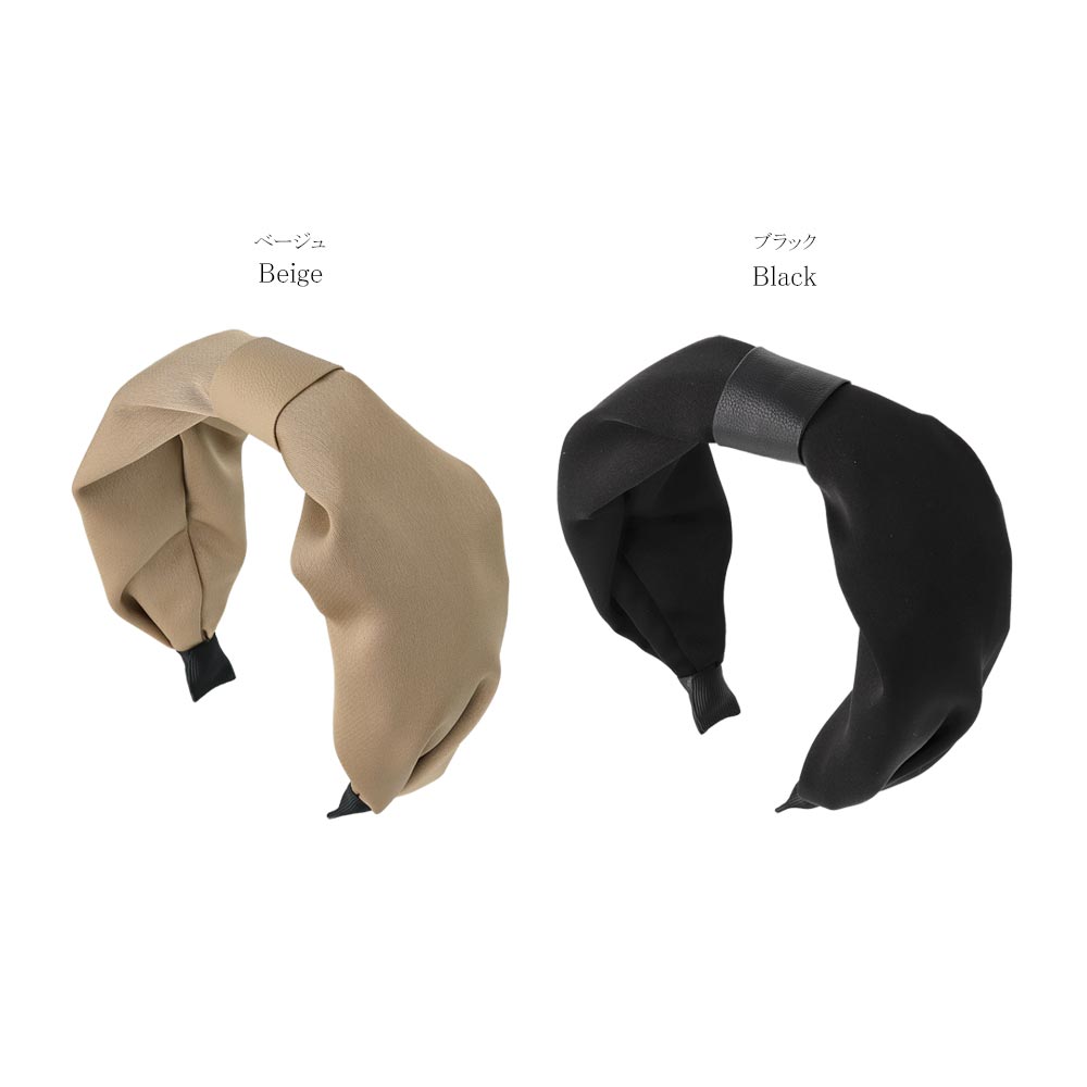 Cinched Wide Drape Headband