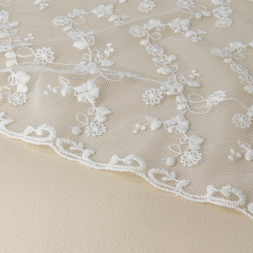 Floral Lace Sheer Headscarf