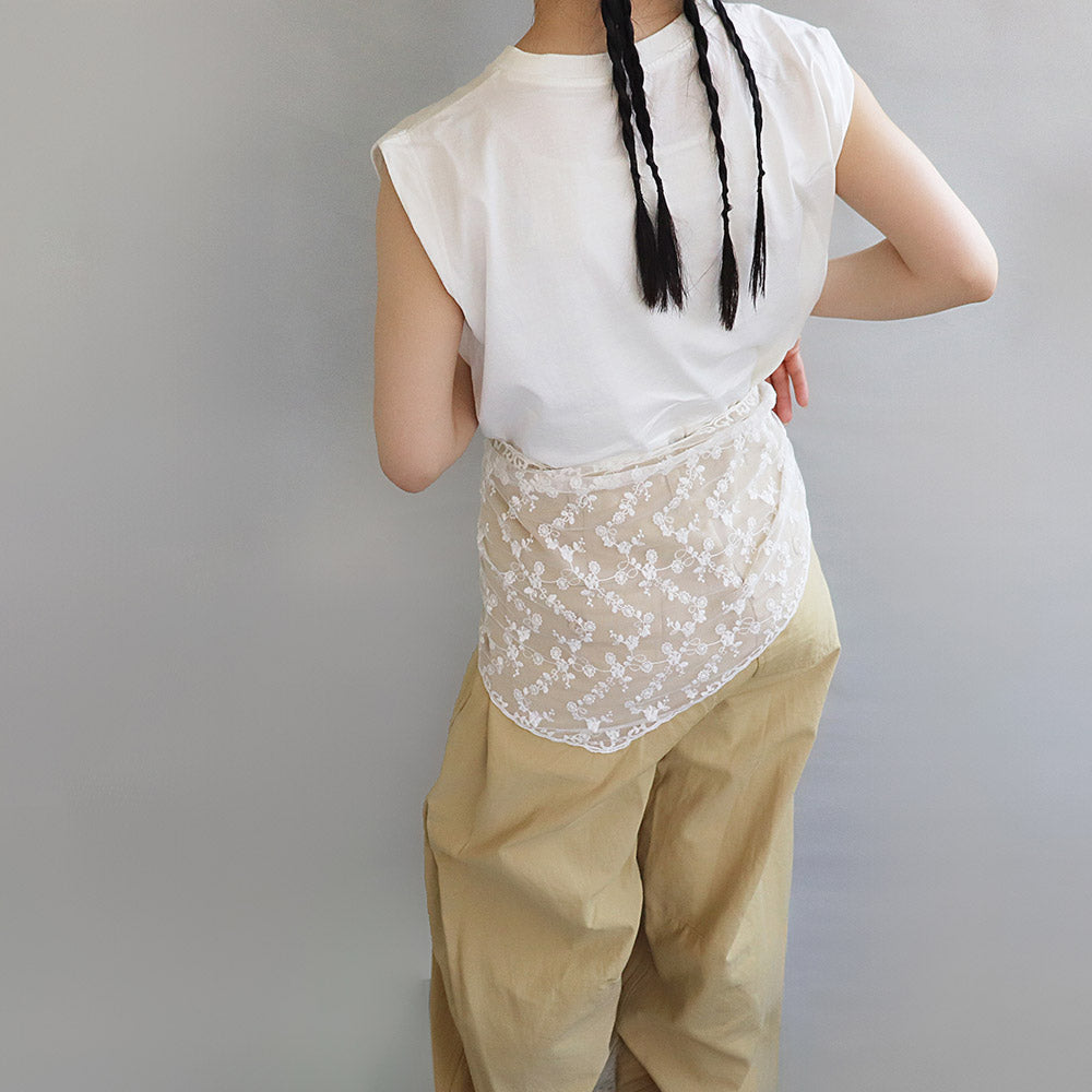 Floral Lace Sheer Headscarf