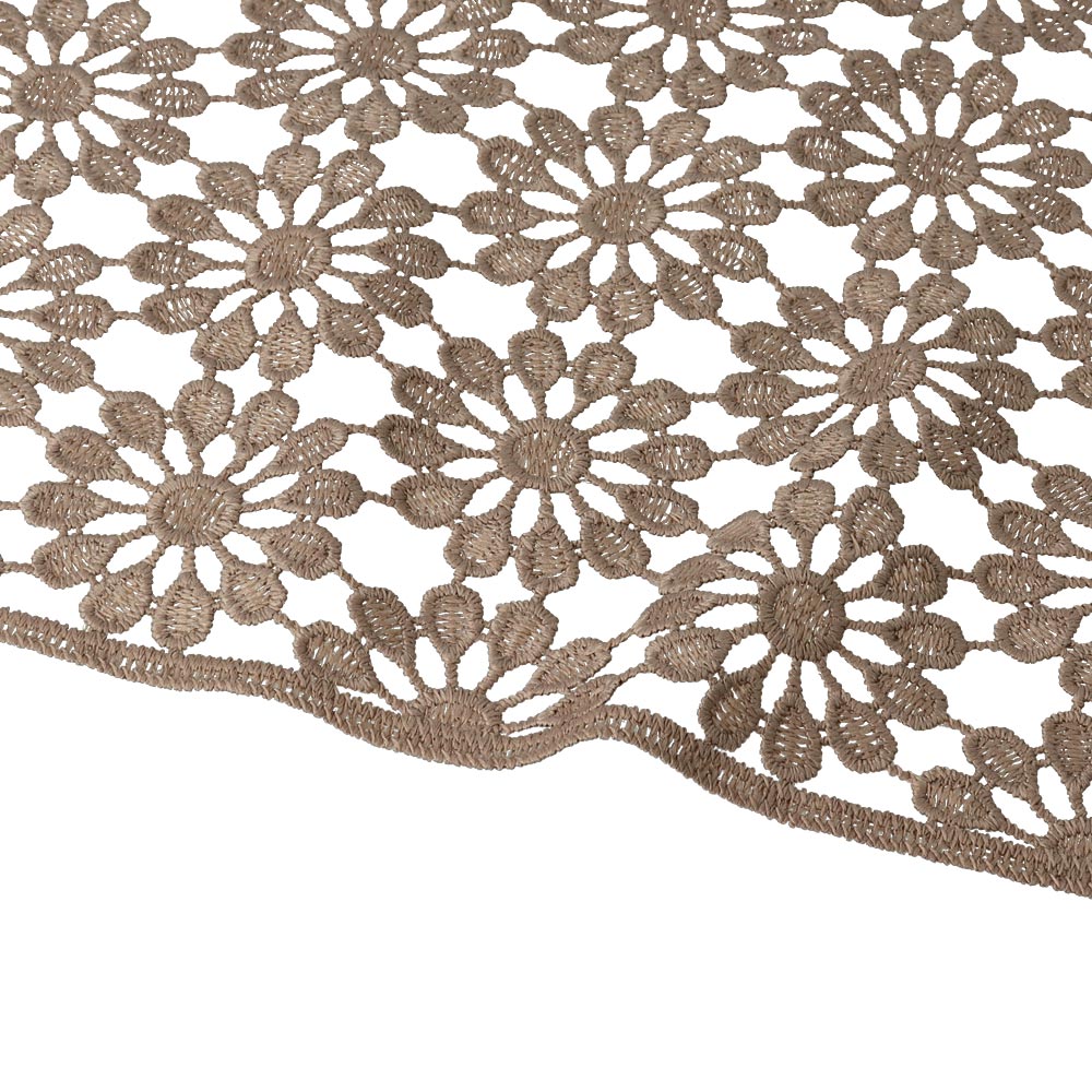Allover Flower Neutral Color Headscarf
