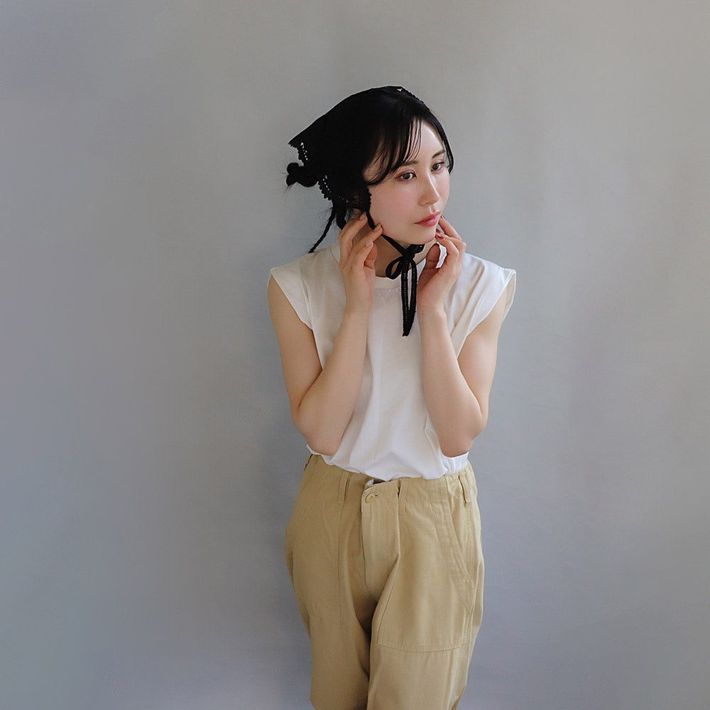 Flower Lace Triangle Headscarf