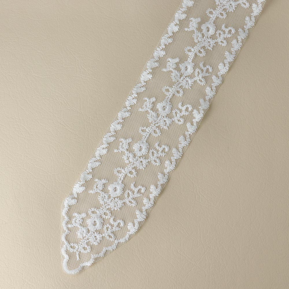 Botanical Lace Skinny Scarf